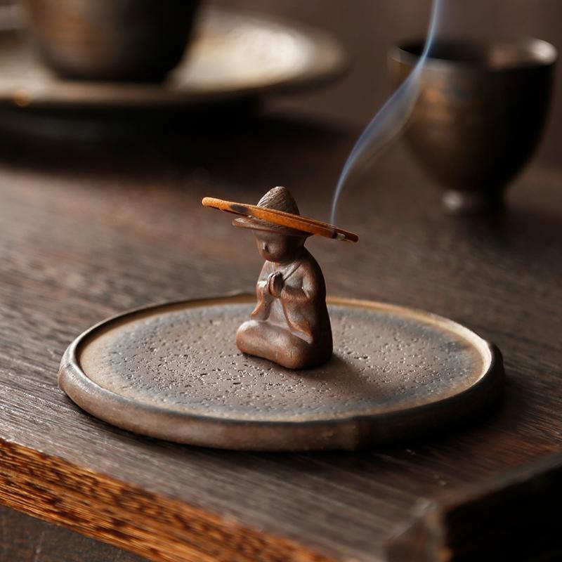 Incense Holder Ceramic Ash Catcher - BEEMENSHOP