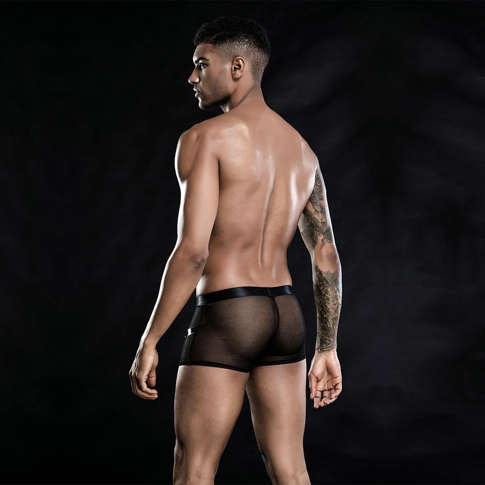 JSY Sexy Erotic Costume Leather Solid G String Thongs Panties Trunk - BEEMENSHOP