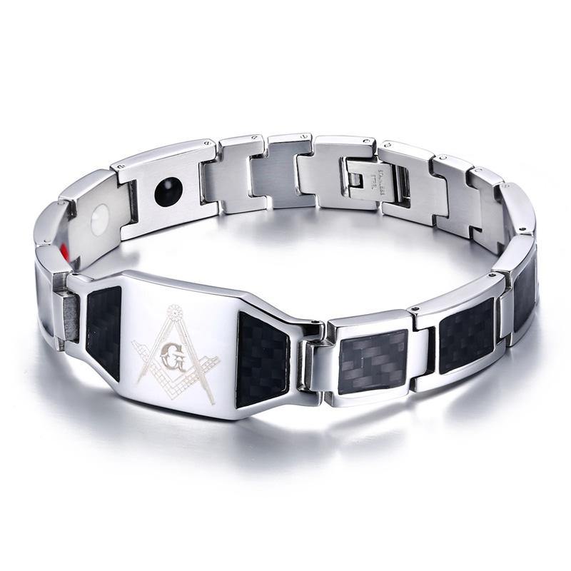 Mozo Fashion Armband Titan magnet carbon fiber - BEEMENSHOP