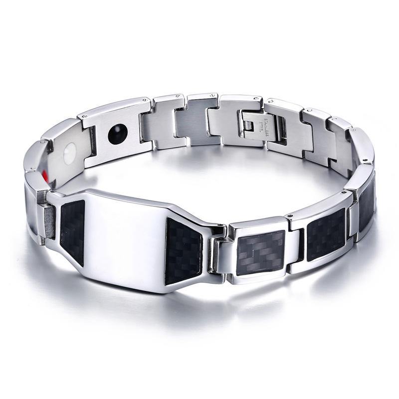 Mozo Fashion Armband Titan magnet carbon fiber - BEEMENSHOP